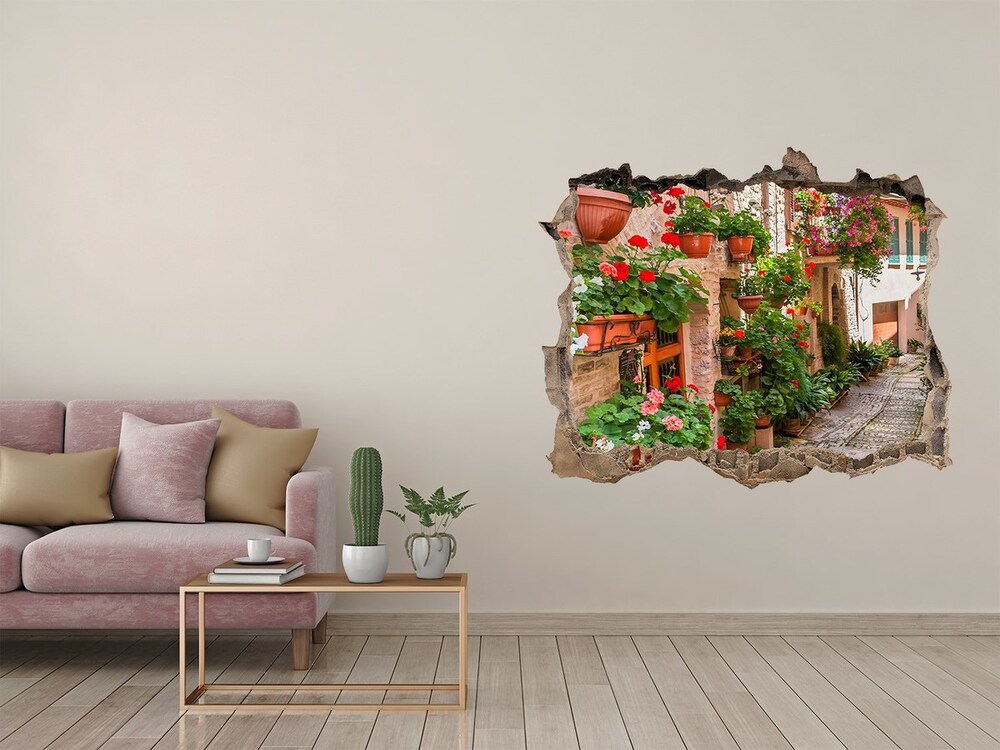Fototapeta dziura na ścianę Włoskie uliczki