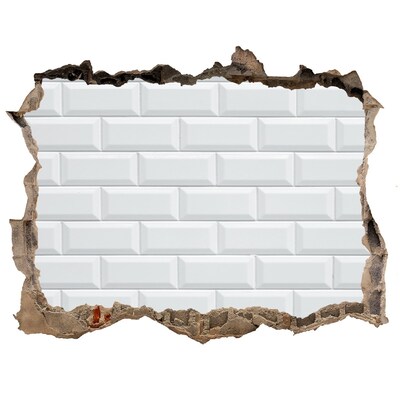 Fototapeta dziura na ścianę Ceramiczna ściana