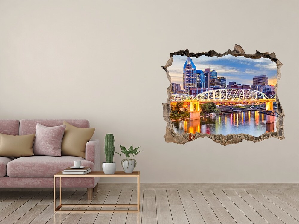 Fototapeta dziura na ścianę 3d Most Tennessee USA