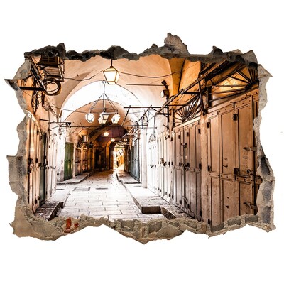 Fototapeta dziura na ścianę 3d Jerozolima