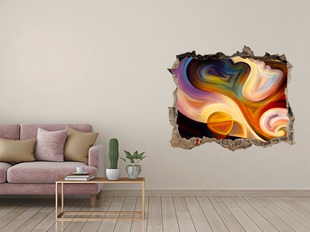 Dziura 3d fototapeta naklejka Abstrakcja