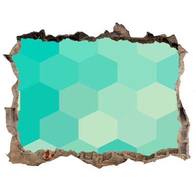 Fotoobraz dziura na ścianę Geometryczne tło