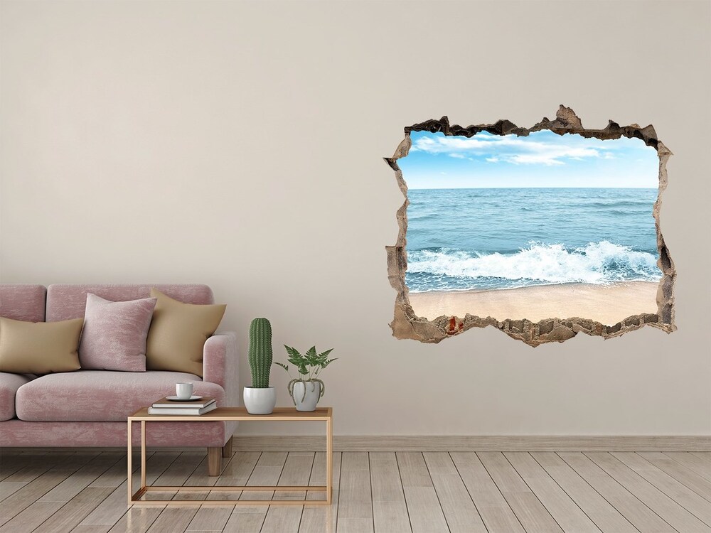 naklejka fototapeta 3D widok beton Plaża