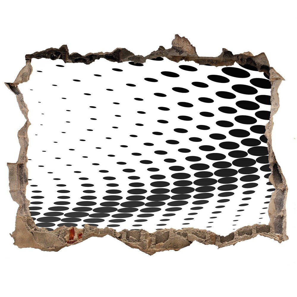 Fototapeta dziura na ścianę Geometryczne tło