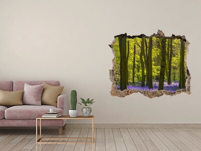 naklejka fototapeta 3D widok Las wiosną