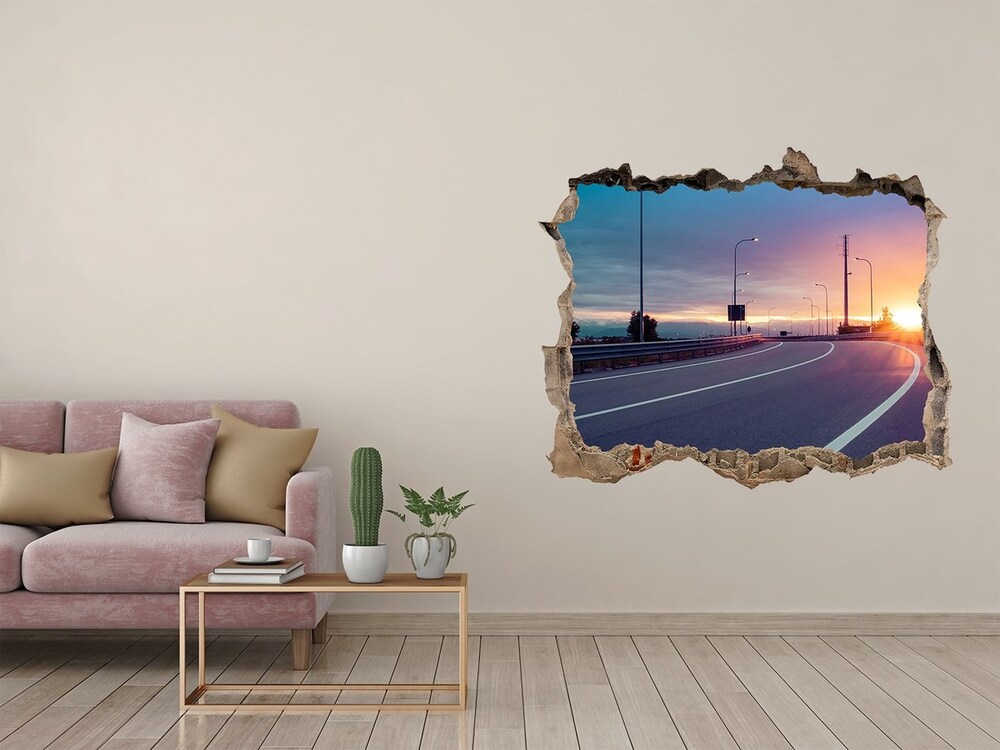 naklejka fototapeta 3D widok Autostrada