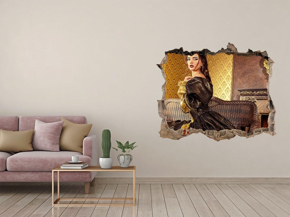 Fototapeta dziura na ścianę Arystokratka