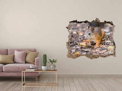naklejka fototapeta 3D na ścianę Mgła nad lasem