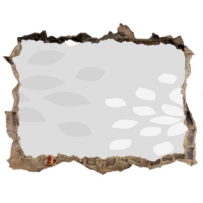 Fototapeta dziura na ścianę Przestronne wnętrze