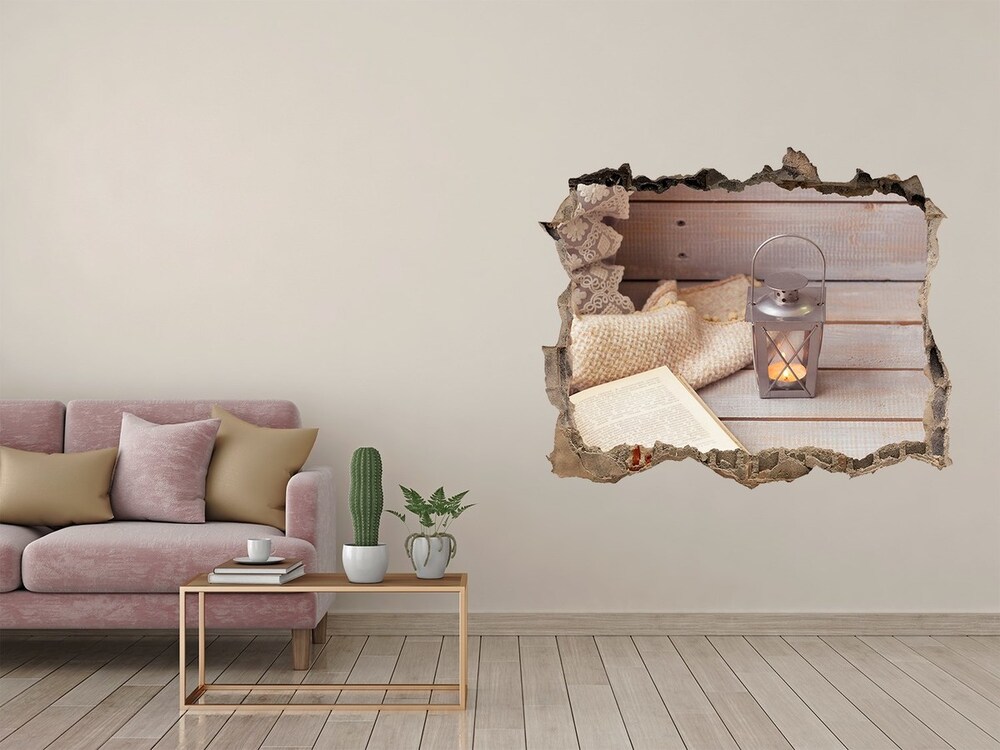 Fototapeta dziura na ścianę 3d Most Brookliński