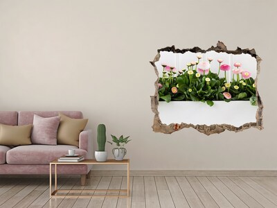 Fototapeta dziura na ścianę 3d Santorini Grecja