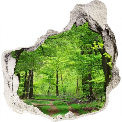Samoprzylepna naklejka beton Wiosenny las