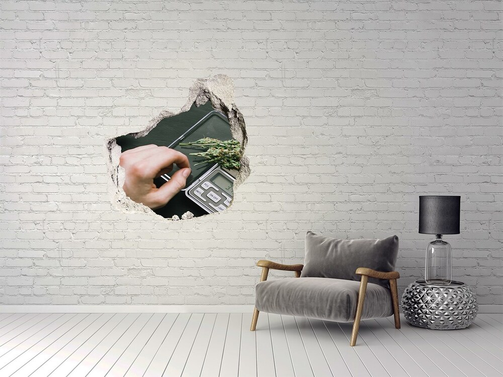 Samoprzylepna naklejka fototapeta Topy marihuany