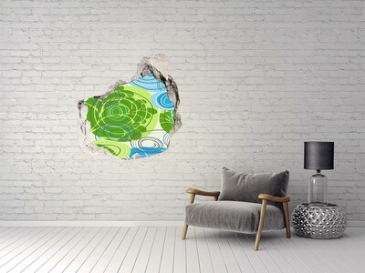 Dziura 3d fototapeta naklejka Abstrakcja