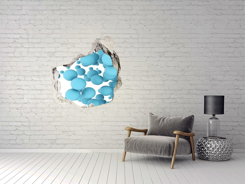 Dziura 3d fototapeta naklejka Abstrakcja kule