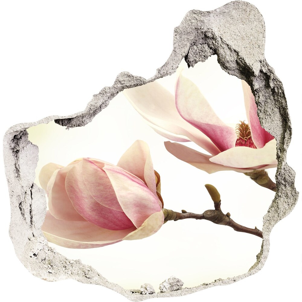 Samoprzylepna dziura naklejka Magnolia