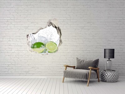 Samoprzylepna naklejka beton Limonki i woda