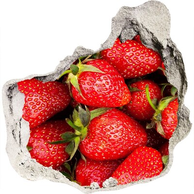 Samoprzylepna naklejka beton Truskawki