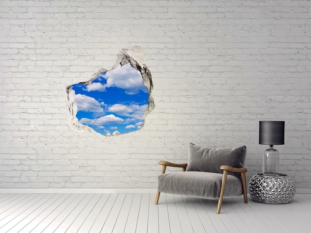 naklejka fototapeta 3D widok Chmury na niebie