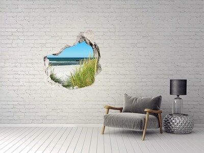 naklejka fototapeta 3D widok Nadmorskie wydmy