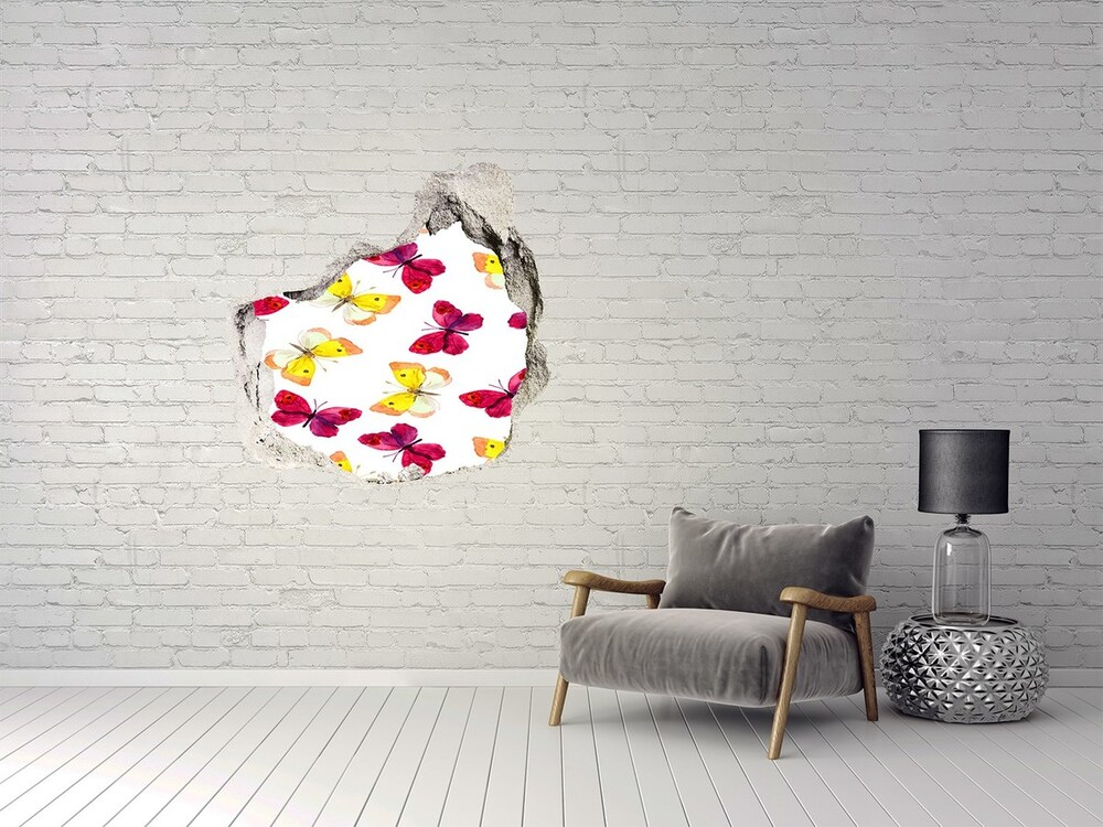 Fototapeta dziura na ścianę 3d Nowy Jork panorama