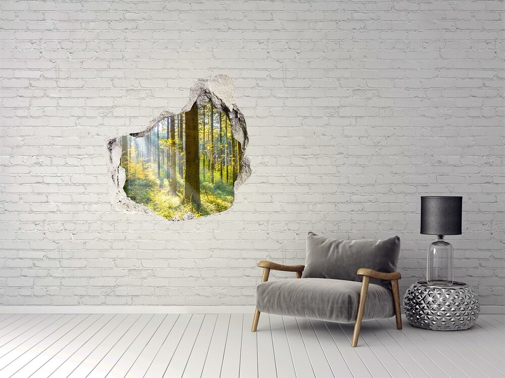 Fototapeta dziura na ścianę Geometryczna fala