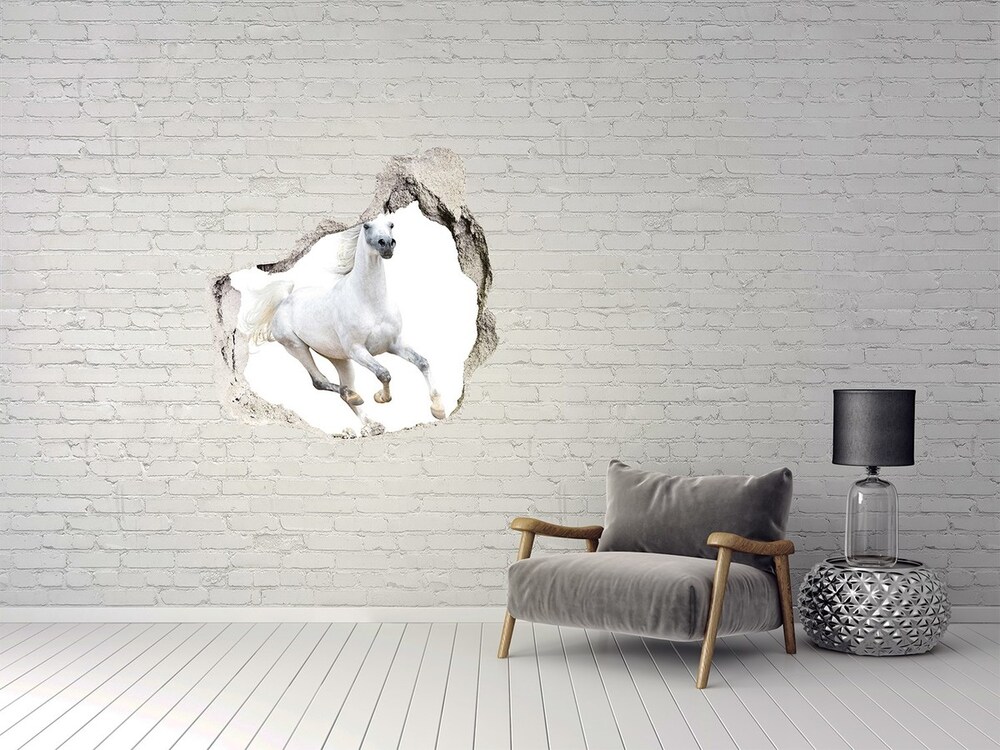 Fototapeta dziura na ścianę Szachowe konie