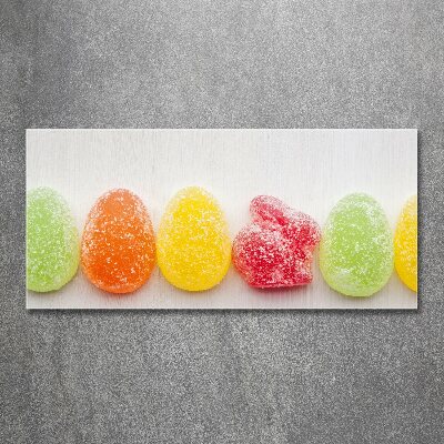 Obraz zdjęcie szkło akryl Kolorowe żelki