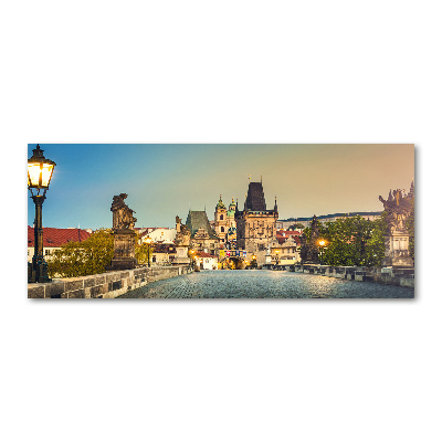 Foto obraz szkło akryl Most Praga Czechy