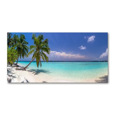 Foto obraz szkło akryl Panorama plaży