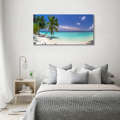 Foto obraz szkło akryl Panorama plaży