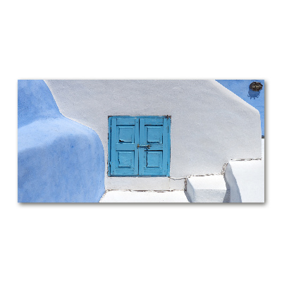 Foto obraz szkło akryl Santorini Grecja