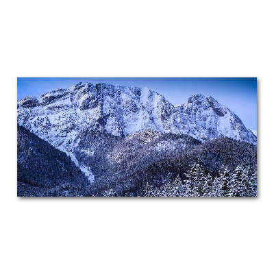 Foto obraz szkło akryl Giewont Tatry
