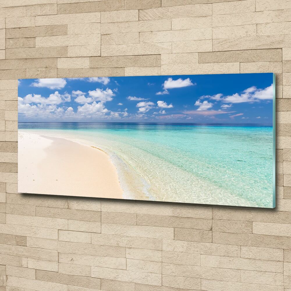 Foto obraz akryl Plaża na Malediwach