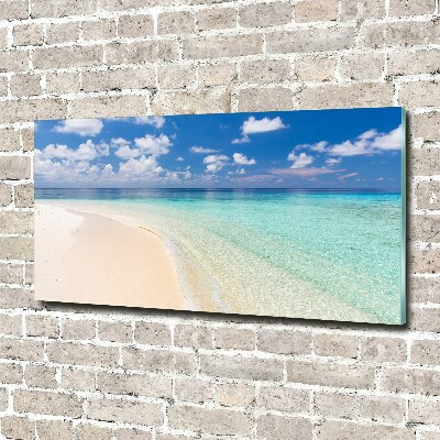 Foto obraz akryl Plaża na Malediwach