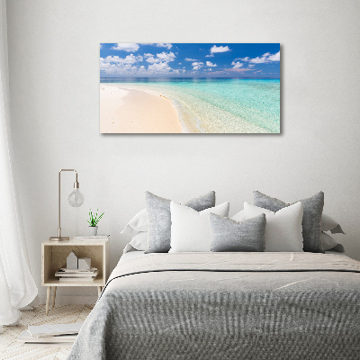 Foto obraz akryl Plaża na Malediwach