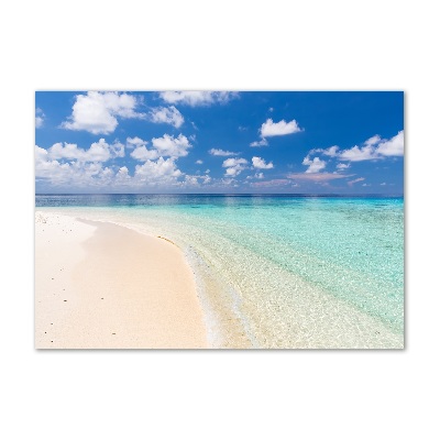 Foto obraz akryl Plaża na Malediwach