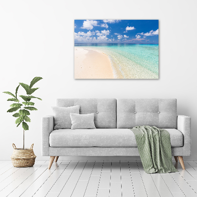 Foto obraz akryl Plaża na Malediwach