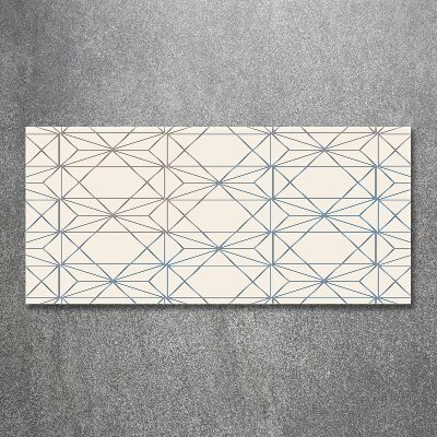 Foto obraz szkło akryl Geometryczne tło
