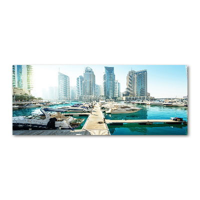 Foto obraz szkło akryl Marina w Dubaju