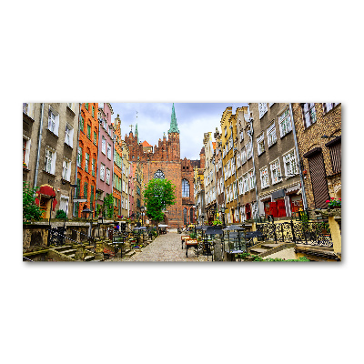 Foto obraz szkło akryl Gdańsk Polska
