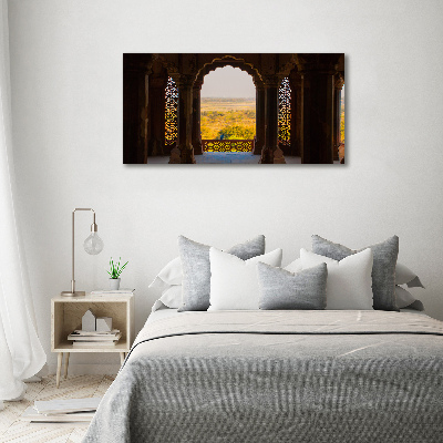 Foto obraz szkło akryl Fort Agra Indie