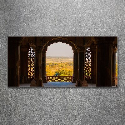 Foto obraz szkło akryl Fort Agra Indie