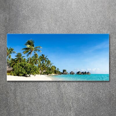 Foto obraz akryl Plaża na Karaibach