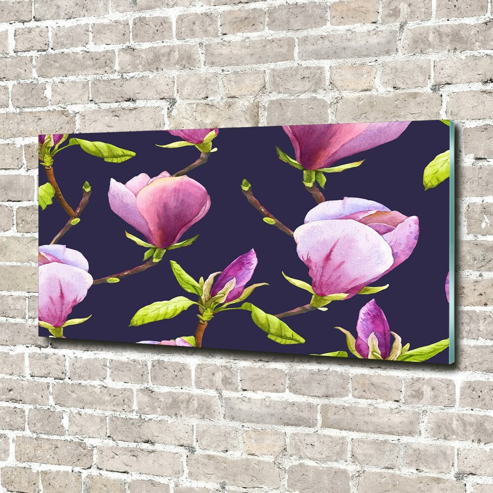 Obraz zdjęcie na ścianę akryl Magnolia