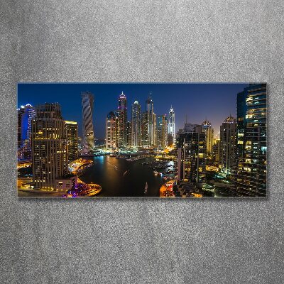 Foto obraz szkło akryl Marina w Dubaju