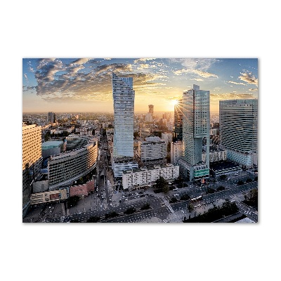 Foto obraz szkło akryl Warszawa Polska