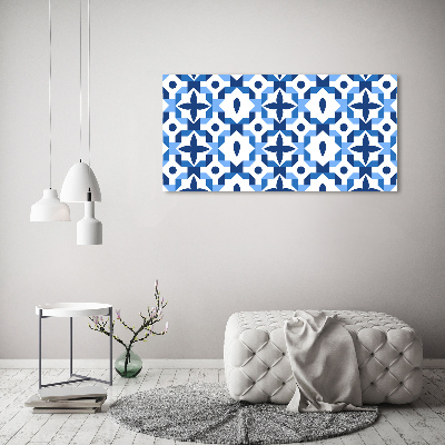 Foto obraz szkło akryl Geometryczne tło