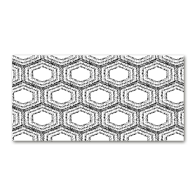 Foto obraz szkło akryl Geometryczne tło