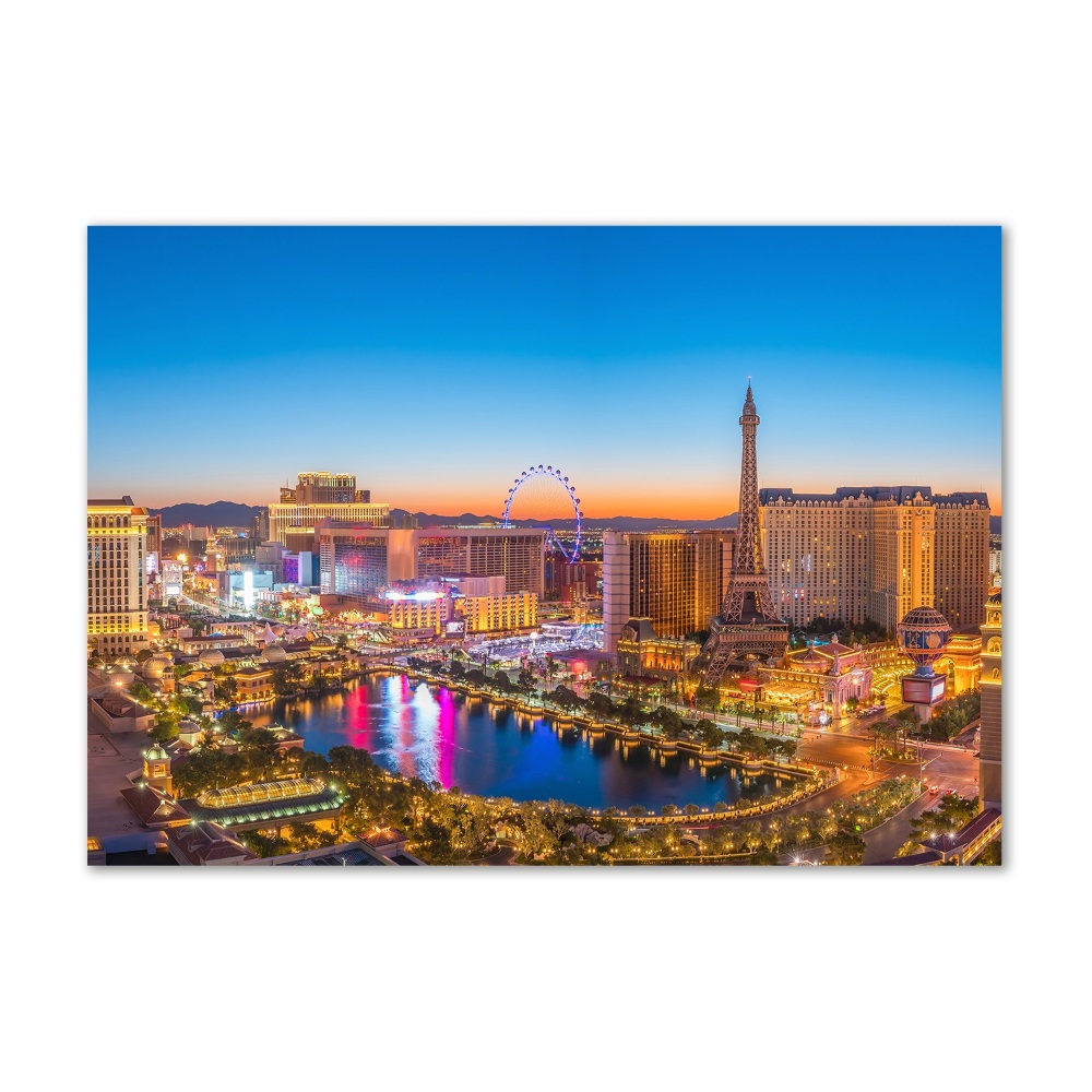 Foto obraz szkło akryl Las Vegas USA